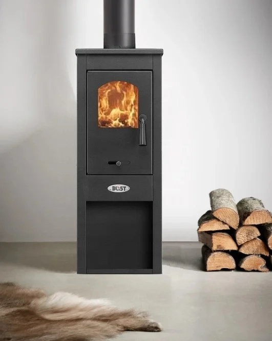 Печь-камин Blist Ekonomik Lux LM N стальная дверца Амазонка бай фото в Витебске