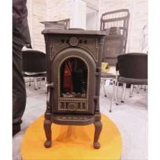 Недорогая отопительная печь со стеклом Сибирь 6 фото в Витебске