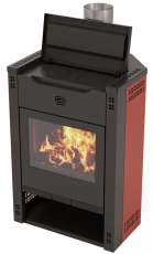 недорогой камин с дровницей Теплодар Кадриль фото в Витебске