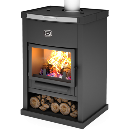 Печь-камин Теплодар ОВ-120 (прямой) Амазонка бай фото в Витебске