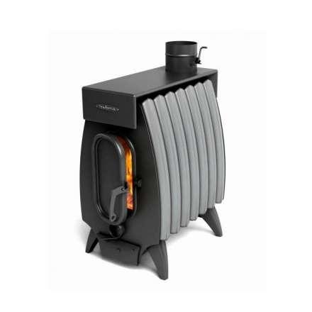Отопительная печь Термофор Огонь-батарея 7 Лайт антрацит-серый металлик Амазонка бай фото в Витебске