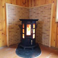 Отопительная печь Термофор Статика Квинта, чёрная бронза фото в Витебске