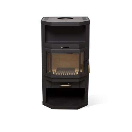 Купить стальной камин с шамотом Мета-Бел Ангара-Аква в Витебске фото в Витебске