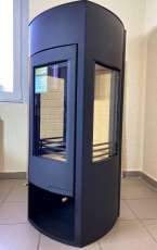 Купить стальной камин со стеклом Мета-Бел Неман в Витебске фото в Витебске