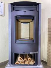 Купить стальную печь-камин Мета-Бел АОТ 7.0-01 в модификации Сена в Витебске фото  в Витебске