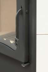 Стальной камин Бавария угловая Амазонка бай фото в Витебске