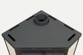 Недорогая печь-камин Бавария угловая Амазонка бай фото в Витебске