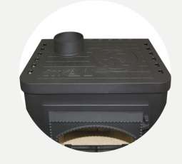 Чугунный камин Бавария Оптима Чугун с плитой фото в Витебске