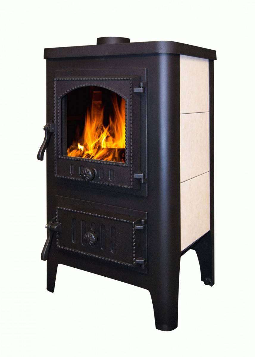 Печь-камин Бавария Оптима Чугун с плитой Амазонка бай фото в Витебске