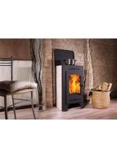 Печь-камин Бавария Оптима с плитой фото в Витебске