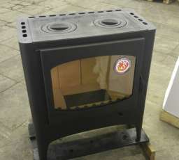 Печь камин БАВАРИЯ ЭКО С ПЛИТОЙ две конфорки для дома и дачи фото в Витебске