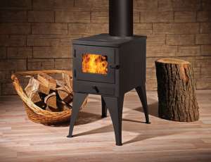 Небольшая печь-мангал с плитой Кельн-Турбо фото в интерьере в Витебске