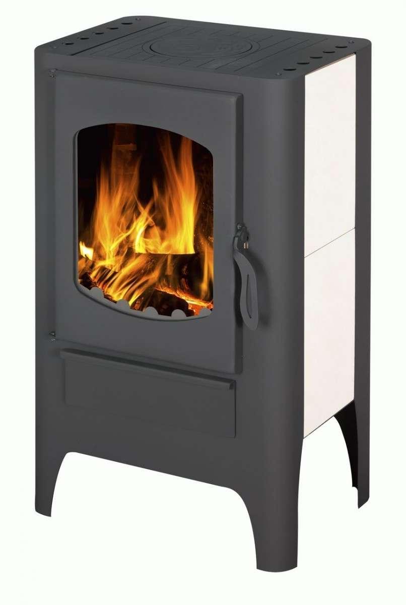 Печь-камин Бавария Эко с плитой 1 конфорка Амазонка бай фото в Витебске