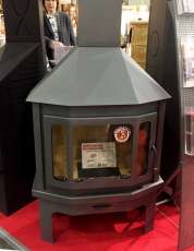 Новый камин Мюнхен угловой графит фото в живую в Витебске