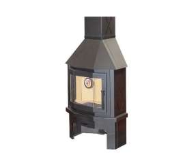 Камин Мюнхен угловой чёрный купить в Витебске