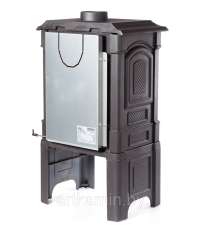 Печь-камин чугунный FireWay Bruno II чёрный Амазонка бай фото в Витебске