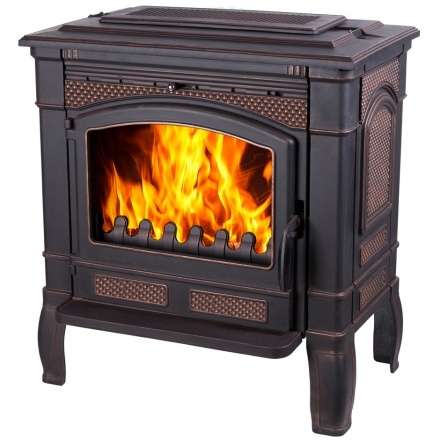 Печь-камин FireWay Gunter патина медь Амазонка бай фото в Витебске