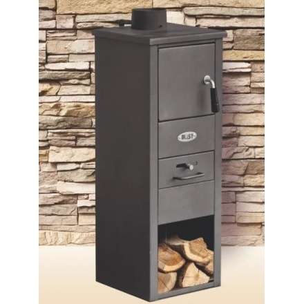 Печь-камин Blist Ekonomik LM стальная дверца фото в Витебске