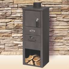 Печь-камин Blist Ekonomik LM стальная дверца фото в Витебске