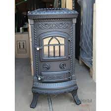 Купить Печь-камин NORDflam Plato patine чугун в Витебске Амазонка бай фото в Витебске