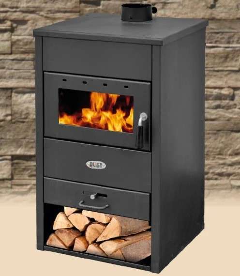Печь-камин Blist B22 E с водяным контуром фото в Витебске