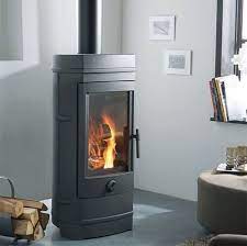 Печь-камин Invicta Chatel чугун в интерьере Амазонка бай фото в Витебске