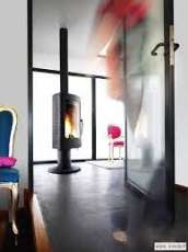 Печь-камин Invicta Pharos в интерьере Амазонка бай фото в Витебске