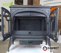 Купить Печь-камин KAWMET Premium SPARTA S10 (13,9 кВт) в интерьере чугунный в Витебске фото в Витебске