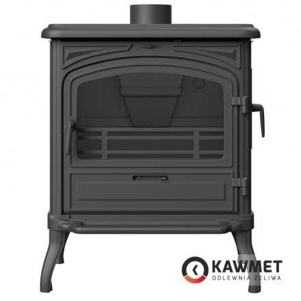 Купить Печь-камин KAWMET Premium EOS S13 (10 кВт) в интерьере чугунный в Витебске фото в Витебске