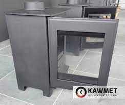 Купить Печь-камин Kawmet Premium S16 (4,9 кВт) в интерьере чугунный в Витебске фото в Витебске