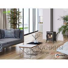 Купить Печь-камин Kawmet P8 в интерьере чугунный в Витебске в Витебске