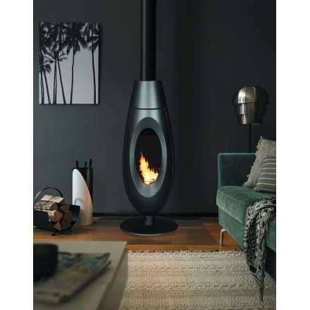 Печь-камин Invicta OVATIO в интерьере Амазонка бай фото в Витебске