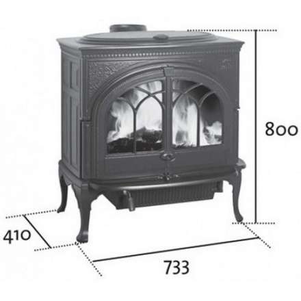 Чугунная печь камин Jotul F600 в Витебске