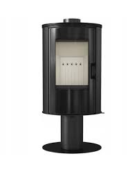 Купить Печь-камин черный Kratki KOZA/AB/S/N/DR в интерьере в Витебске Амазонка бай фото в Витебске