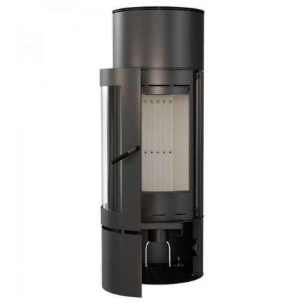 Купить Печь-камин Kratki Antares стальной в интерьере в Витебске Амазонка бай фото в Витебске