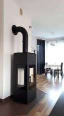 Купить Печь-камин Kratki THOR 8 View стальной в интерьере в Витебске Амазонка бай фото в Витебске