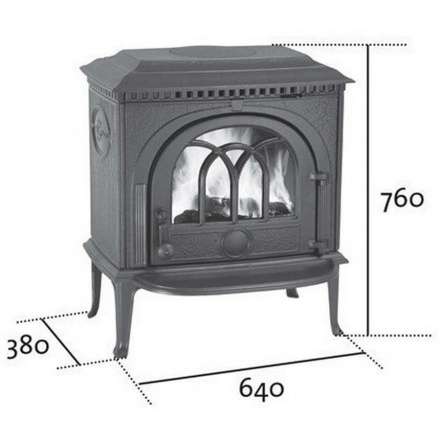 Чугунная печь камин Jotul F8 в Витебске