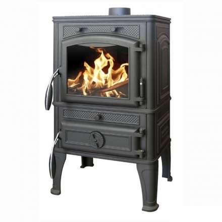 Печь-камин Guca LAVA THERMO из чугуна с водяным контуром фото в Витебске