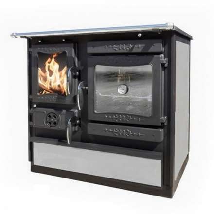 Печь-камин Guca GULIVER STONE с плитой Амазонка бай фото в Витебске