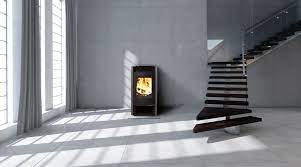 Купить Печь-камин KFD EWA в интерьере чугунная в Витебске в Витебске