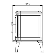 Купить Печь-камин NORDflam Oria чугун в Витебске Амазонка бай фото в Витебске
