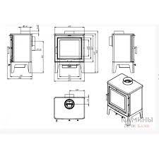 Купить Печь-камин NORDflam Ivory в Витебске Амазонка бай фото в Витебске