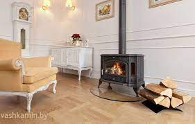 Купить Печь-камин Kratki Koza K9 с водяным контуром в интерьере в Витебске Амазонка бай фото в Витебске