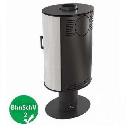 Купить Печь-камин Kratki KOZA/AB/S/N/KAFEL/BIALY (кафель белый) в интерьере в Витебске Амазонка бай фото в Витебске