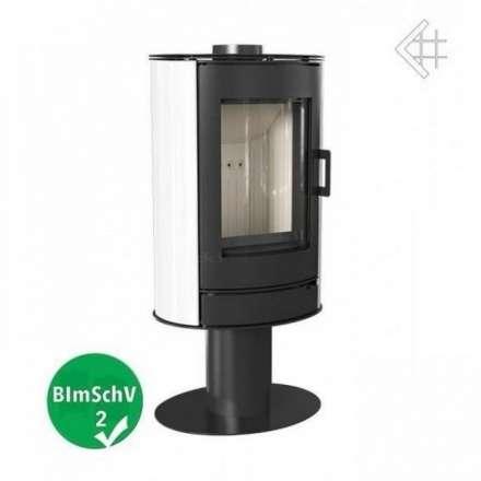 Печь-камин Kratki KOZA/AB/S/N/KAFEL/BIALY (кафель белый) Амазонка бай фото в Витебске