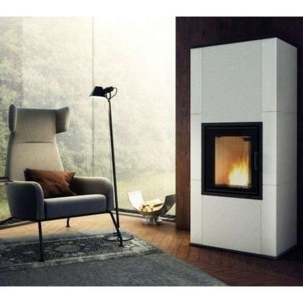 Купить кафельный печь камин Kratki NADIA KAFEL B RYFEL в интерьере Амазонка бай фото в Витебске