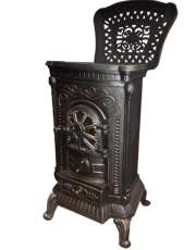 Чугунная печь-камин Амбра Eurokom фото в Витебске