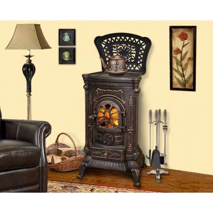 Печь-камин Ambra Eurokom Амбра Амазонка бай фото в Витебске