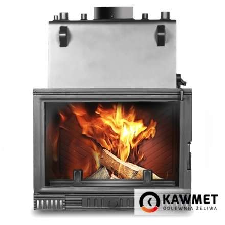 Каминная топка Kawmet W1CO 18,7 кВт с водяным контуром Амазонка бай фото в Витебске