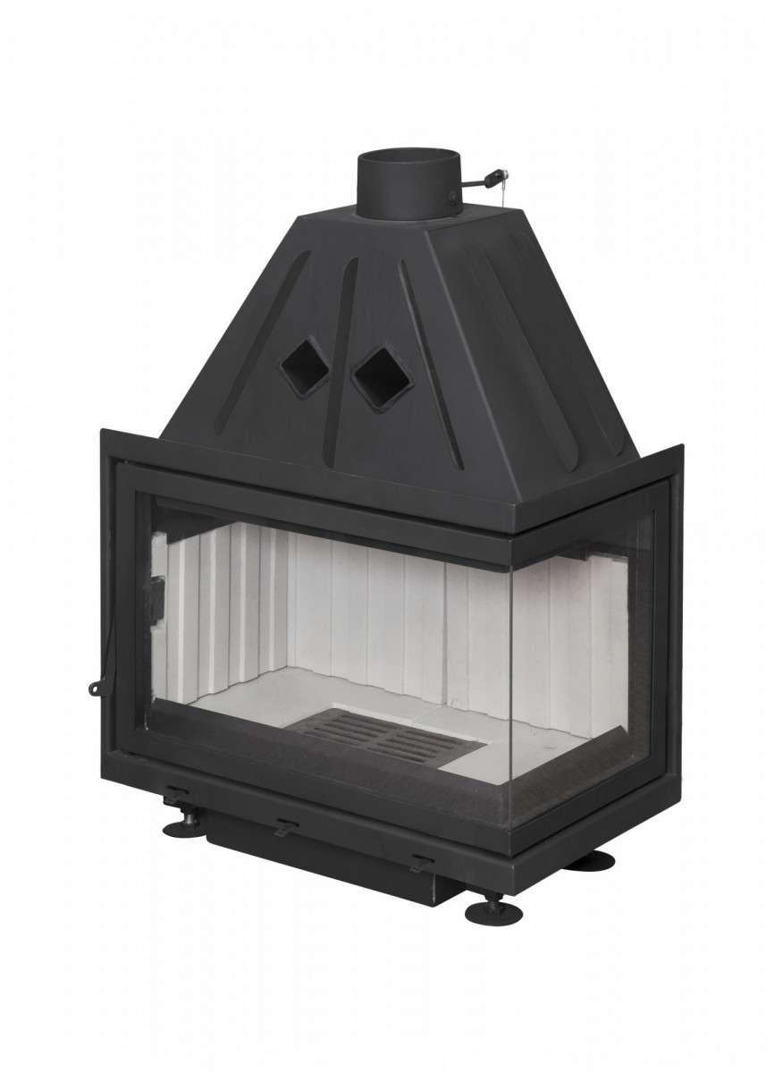 Каминная топка Экокамин Альфа 700 R два стекла правая купить в Витебске